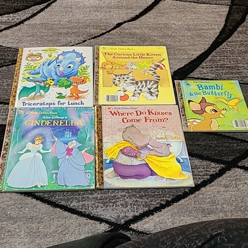 VINTAGE A LITTLE GOLDEN BOOK BUNDLE